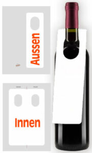 Kategoriebild für 4-seitige Flacapo-Flaschenanhänger zur freien Gestaltung